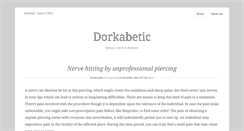 Desktop Screenshot of dorkabetic.com